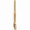 Ekena Millwork Saratoga Rough Sawn Timber Gable Bracket, Western Red Cedar, 108"W x 40"H x 2"D x 6"F, 9/12 Pitch GBW108X40X0206SAR00RWR - alternate 2